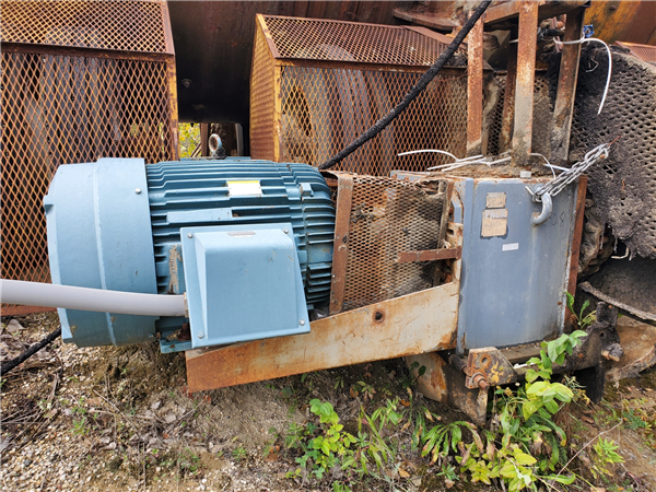 Morrison Knudson 9' X 34' L Super Scrubber, Rubber Lined, 125 Hp)